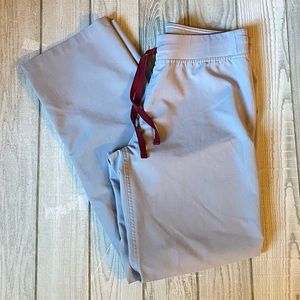 Women’s FIGS gray scrub bottoms. Size Small